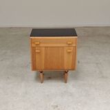 Czechoslovak bedside table by Frantisek Mezulanik for Novy Domov 1960