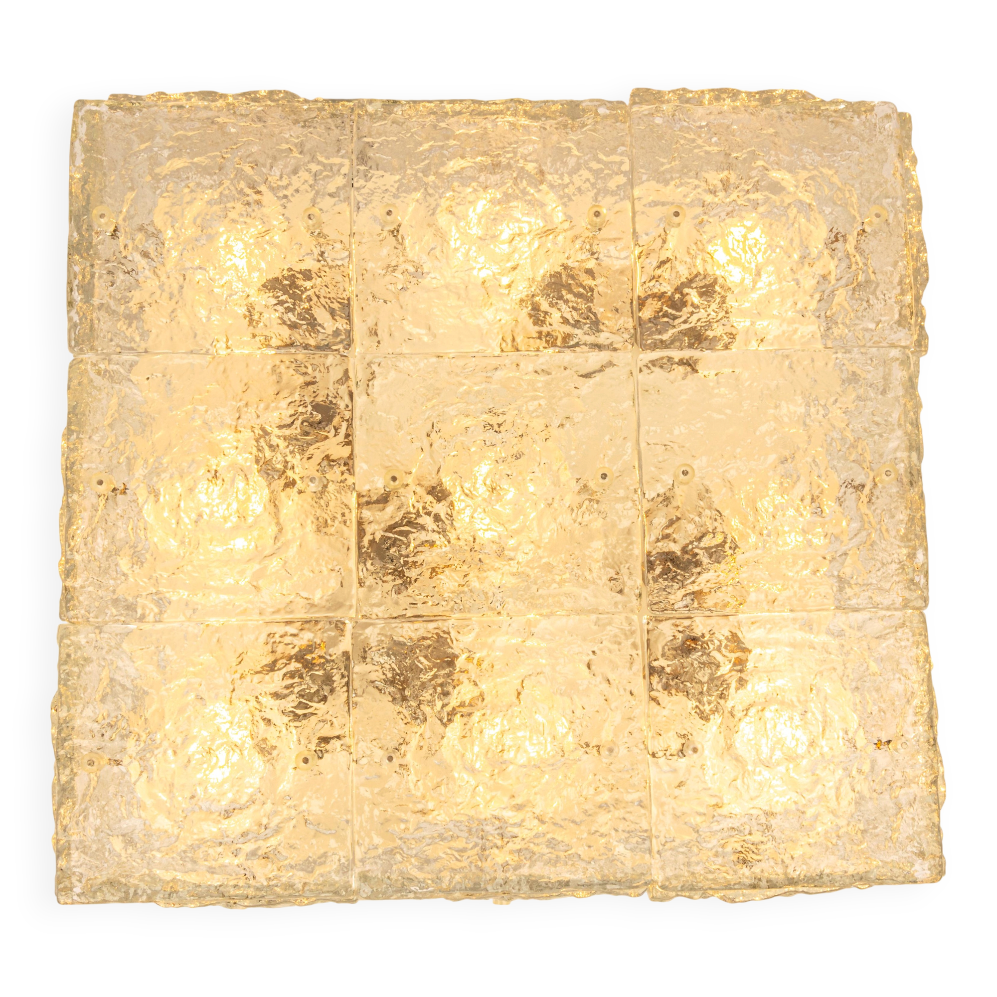 Murano glass ceiling lights by Kalmar, Austria, 1960s