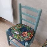 Chaise enfant restauree