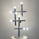 Space age vintage lamp 1970s Temde Made in Switzerland