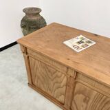 2m central island pine counter