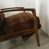 Scandinavian armchair with vintage "relax"