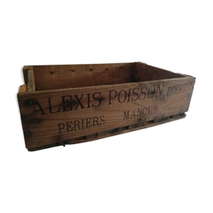caisse en bois vintage