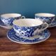 Fine porcelain tea cups from Japan
