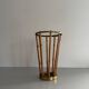 Bamboo and brass umbrella stand, 1960s, Germany