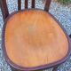 Set de 5 chaises de bistrot anciennes