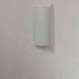 Vintage opaline glass wall light, Delmas France 1970