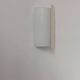 Vintage opaline glass wall light, Delmas France 1970
