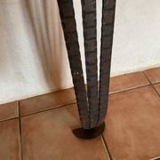 Large wrought iron console