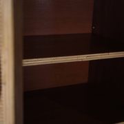 Enfilade « palmiers » en rotin et raphia