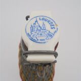 Bottle covered with wicker