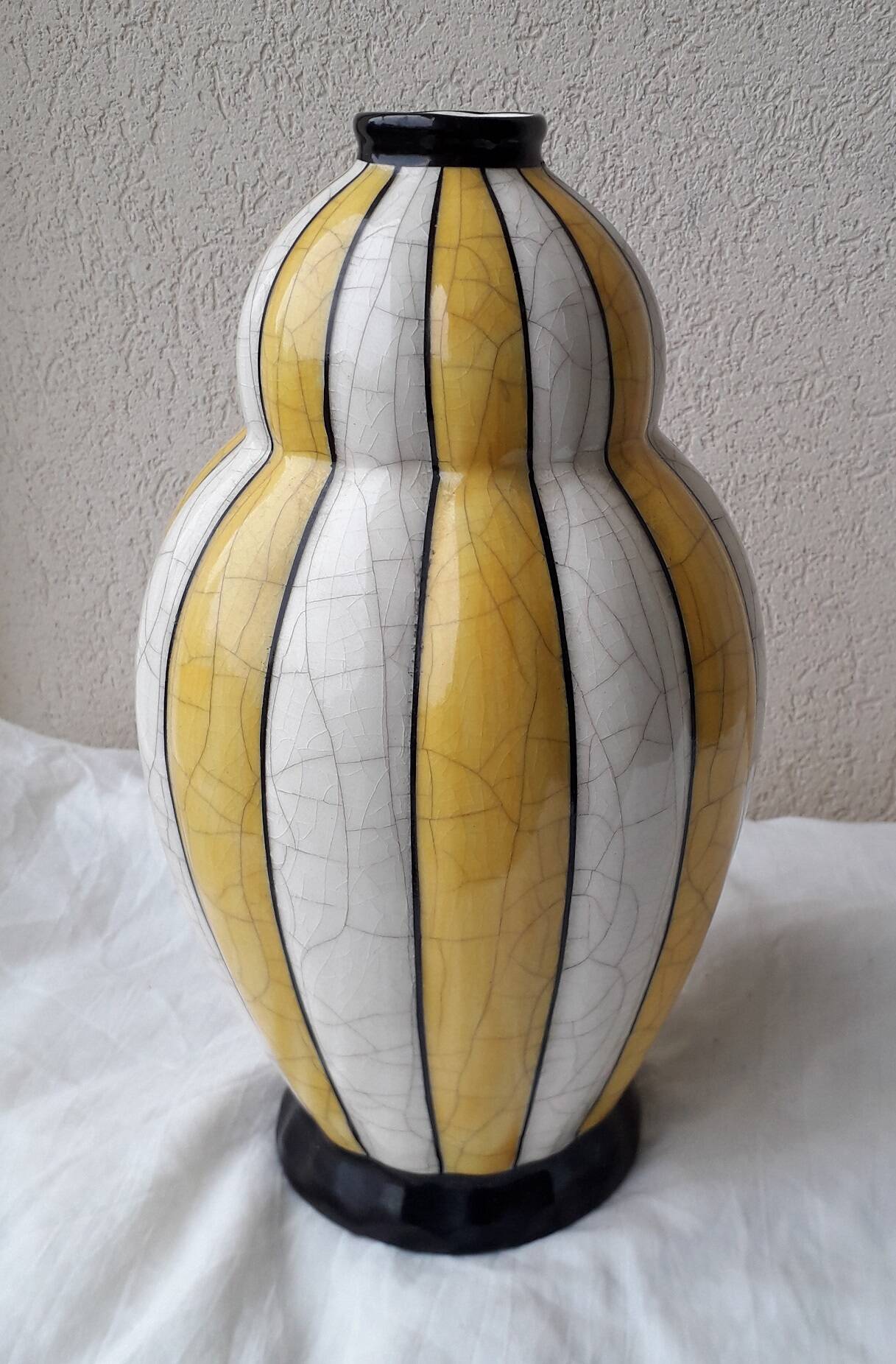 Charles Catteau Art Deco Vase