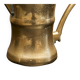 Antique brass jug, 19th century.