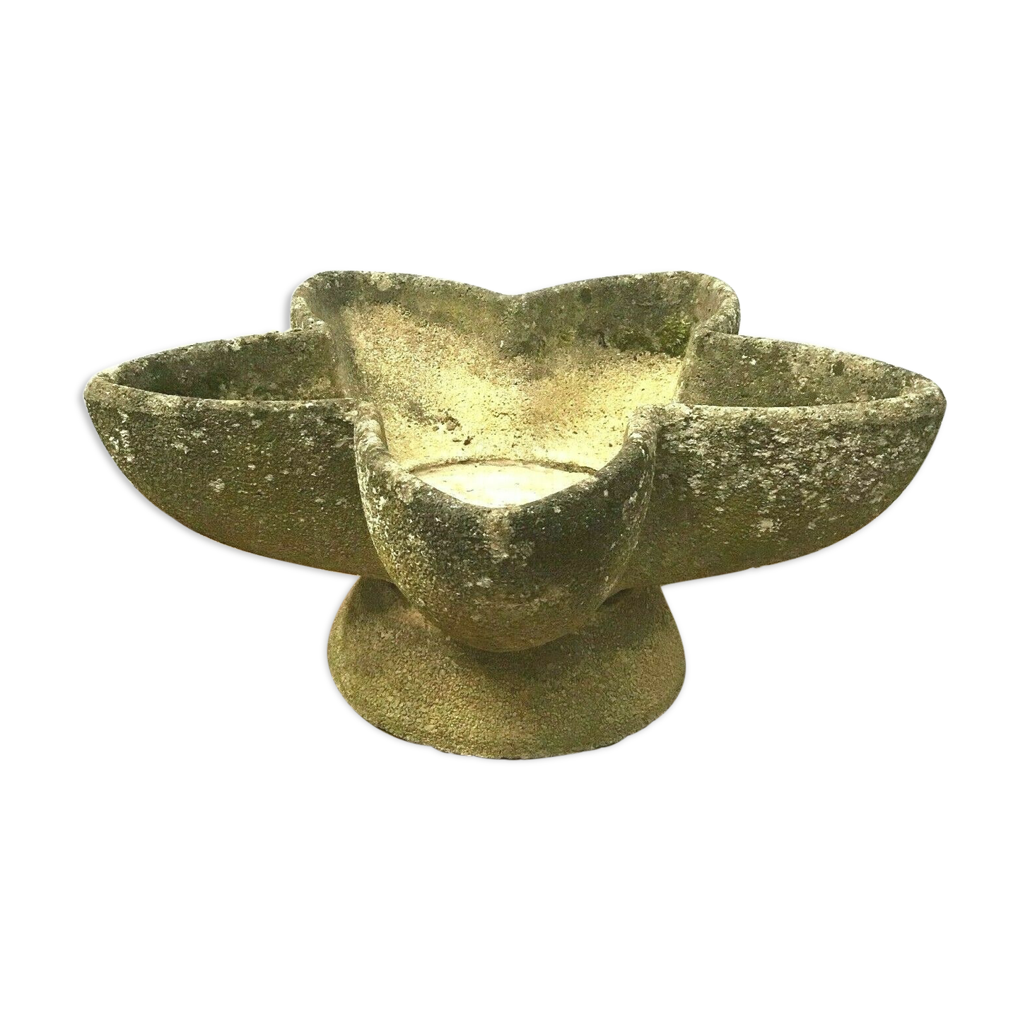 Outdoor planter in reconstituted concrete XX century