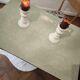 Vintage table in aqua Formica with extensions – Wooden legs