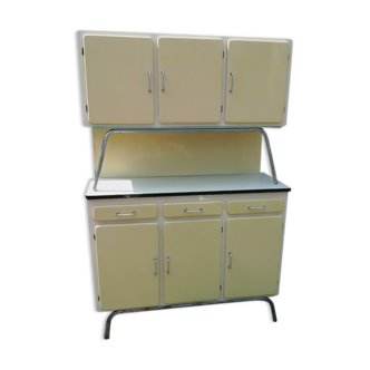Meuble de cuisine des années 50 en bois