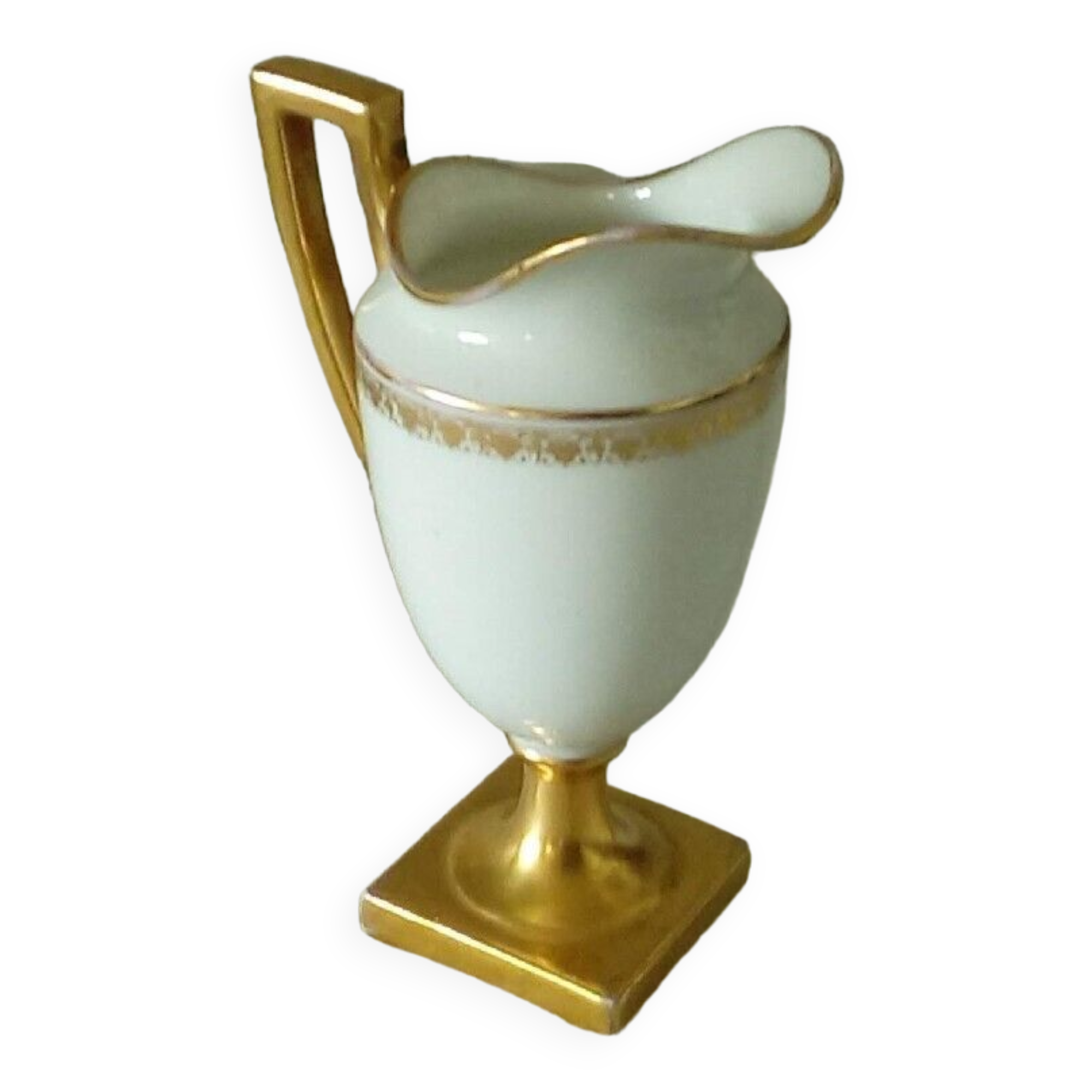 Pot à lait pichet en porcelaine de Limoges