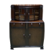 1930s English Art Deco oak buffet