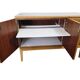 Meuble audio vintage en bois : buffet/meuble de rangement