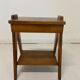 Oak bedside foot compass