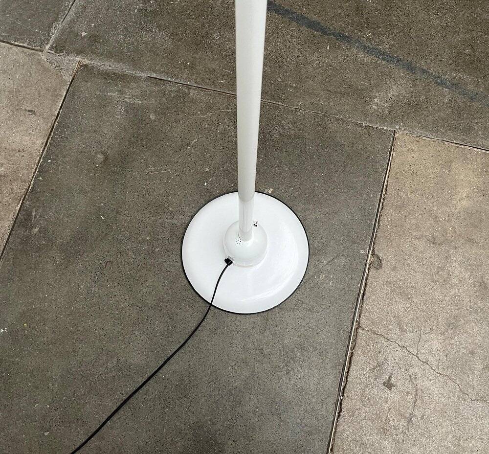 Vintage Italian floor lamp, space age postmodern, 1970s.