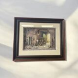 Tableau vintage 3d / cadre : anton pieck
