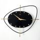 Vintage Flash Transistor Wall Clock 1950