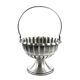 Art Nouveau sugar bowl, pewter or silver-plated metal, Sweden, early 20th century