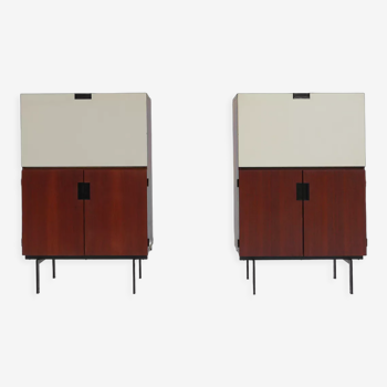 Set of two Cees Braakman CU07 cabinets