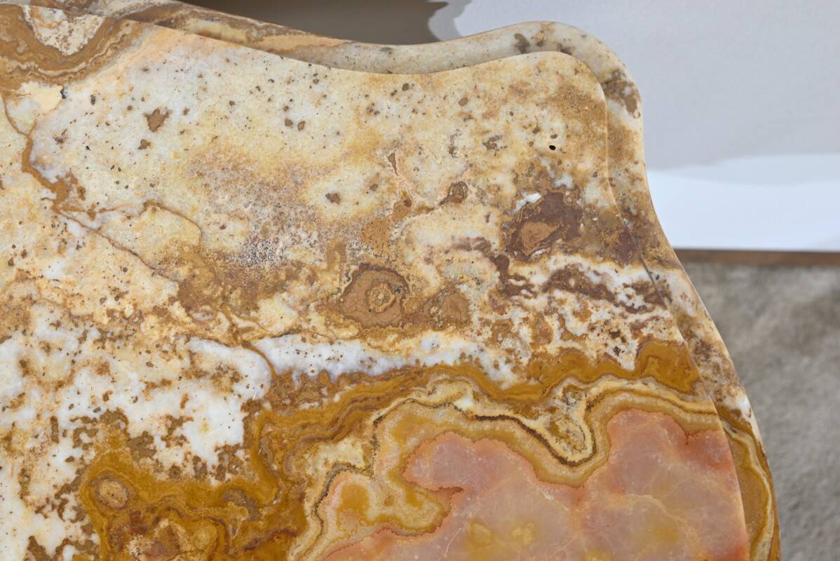 Small Middle Table in Golden Wood, Louis XV style – Late 19th century