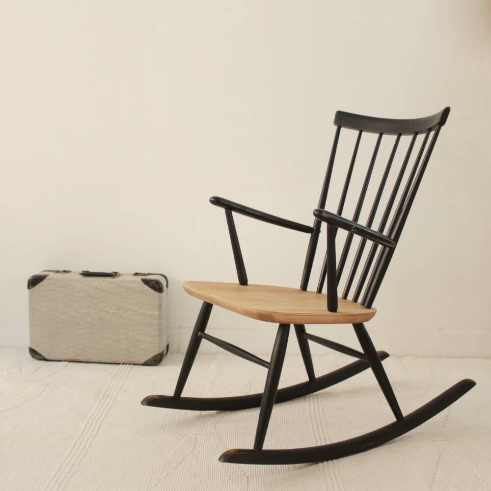 Rocking chair by Sven Erik Fryklund from the 1950s/60s.