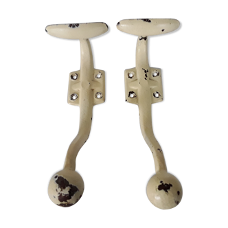 Lot de 2 patères industriels