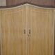 Light walnut wardrobe from the 1940s - Walnut Works