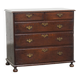 Antique 18th-Century English Oak Chest of Drawers / Commode with 5 Drawers
