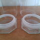 Paire de bocaux en verre vintage Luminarc