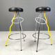 Pair of Duplex stools by Javier Mariscal for BD 1980s Memphis