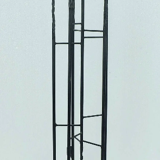 Vintage filigree mid century candleholder iron 60s