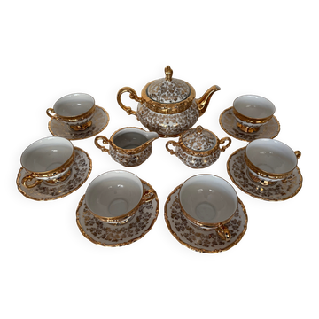 Bavarian tea service Mitterteich, Germany 1950s