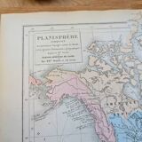 Printed in 1879, map of the discoveries