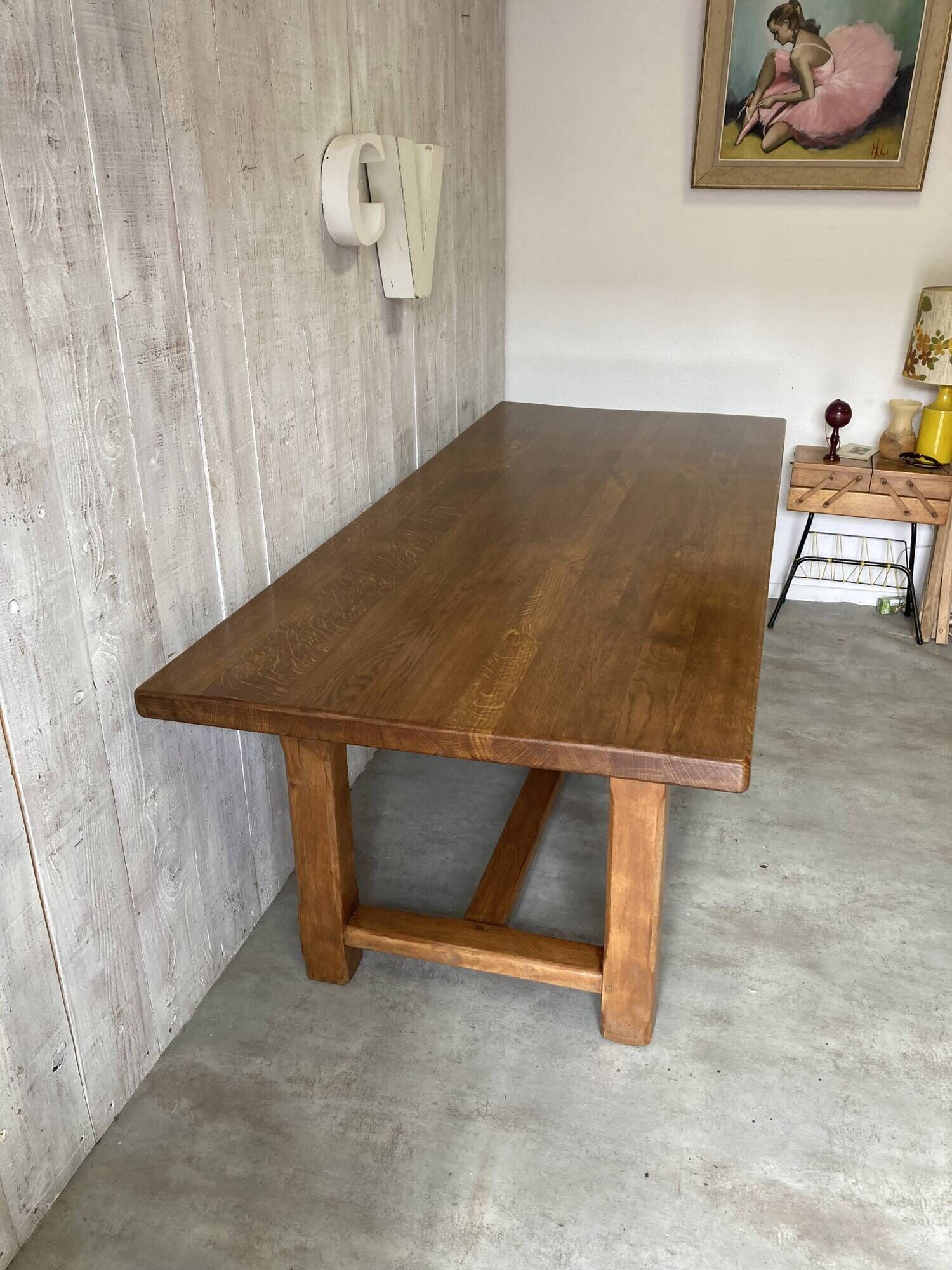 Farm table 220x95cm