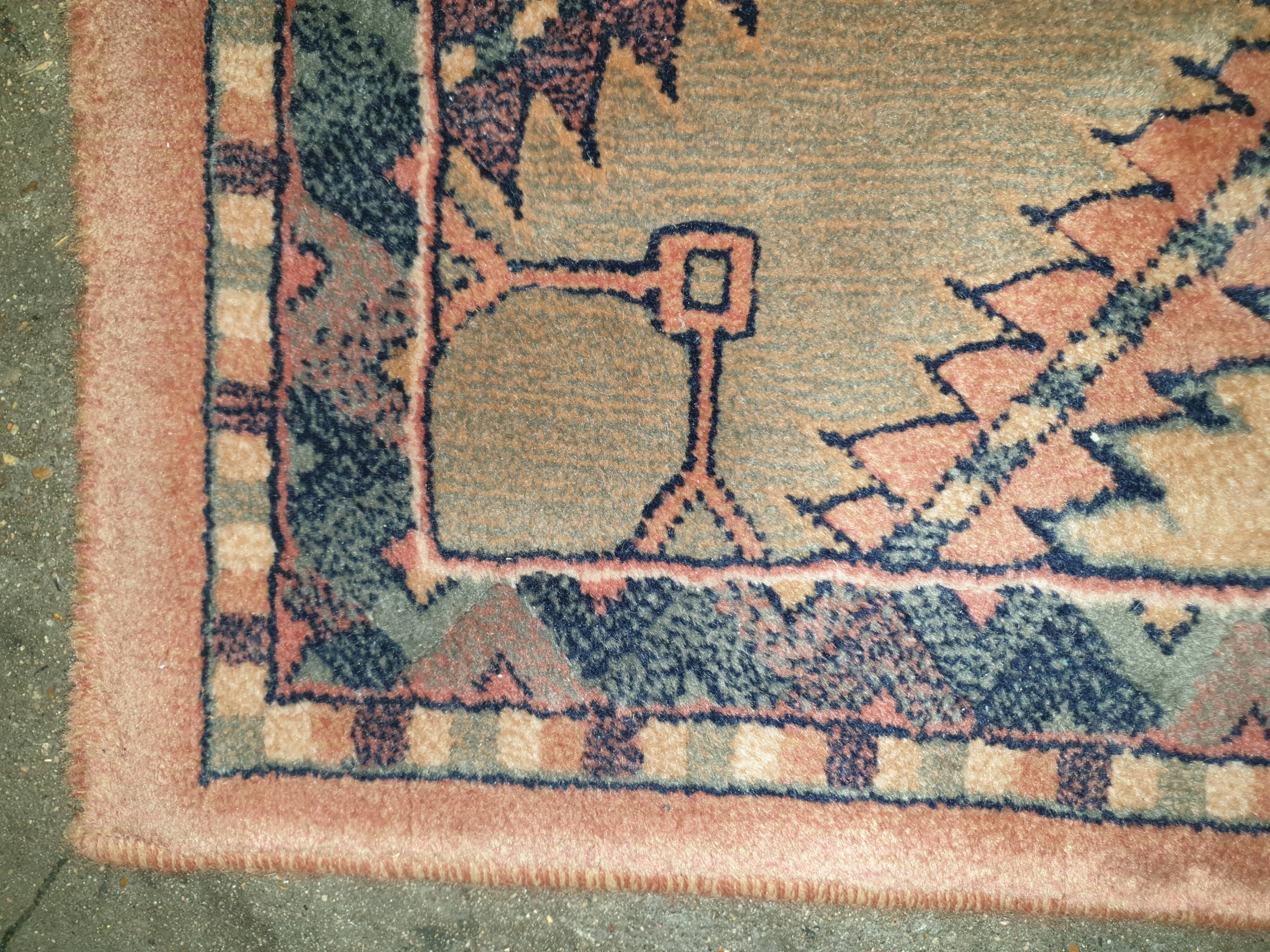 Oriental carpets virgin wool