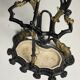 19th century cast iron coat rack