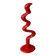 Red sculpture by Döman Tony Almen and Peter Gest