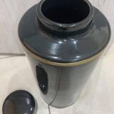 Pot a long black crackle