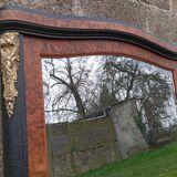 Large beveled mirror from the early 20th century