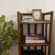 Occasional shelf bookcase in rattan