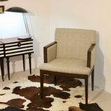 Cube armchair year 1960 fabric