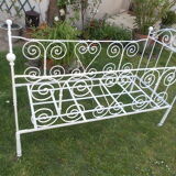 Wrought iron bed