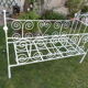 Wrought iron bed