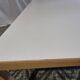 Vintage 200x90 asymetric legs Dutch design table Hennie de Jong 1980s
